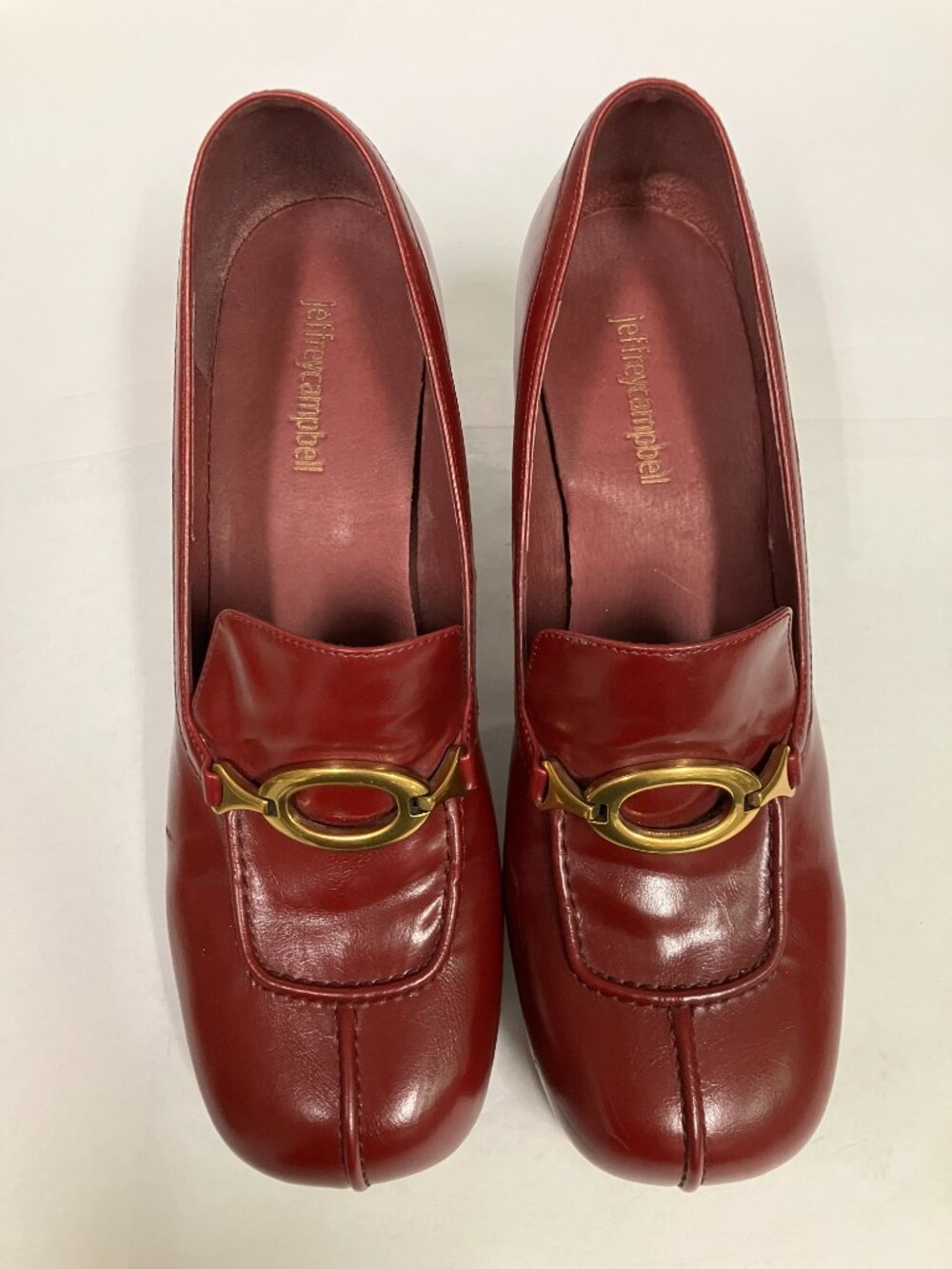 *GENTLY USED* Jeffrey Campbell *HONORARY* Retro 70s Loafer. Gorgeous! Size 9.5. - Picture 2 of 12